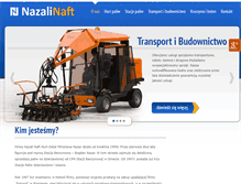 Tablet Screenshot of nazalinaft.com